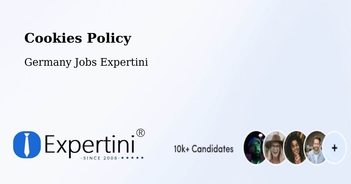 Cookies Policy - Germany Jobs Expertini