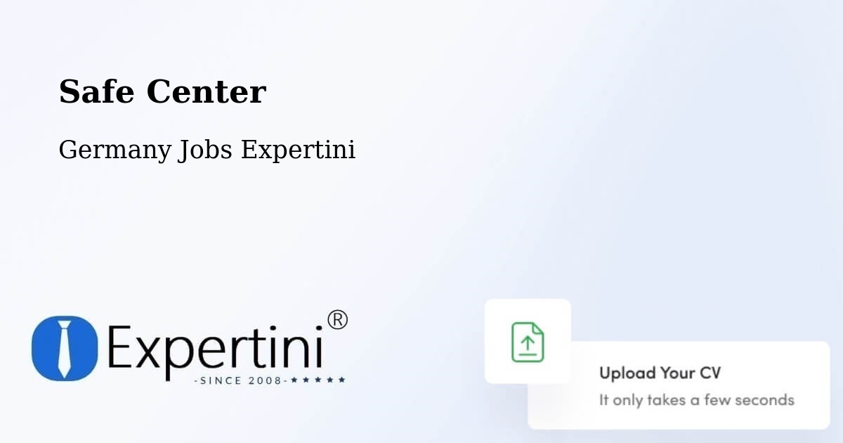 Safety Center – Wrist - Germany Jobs Expertini